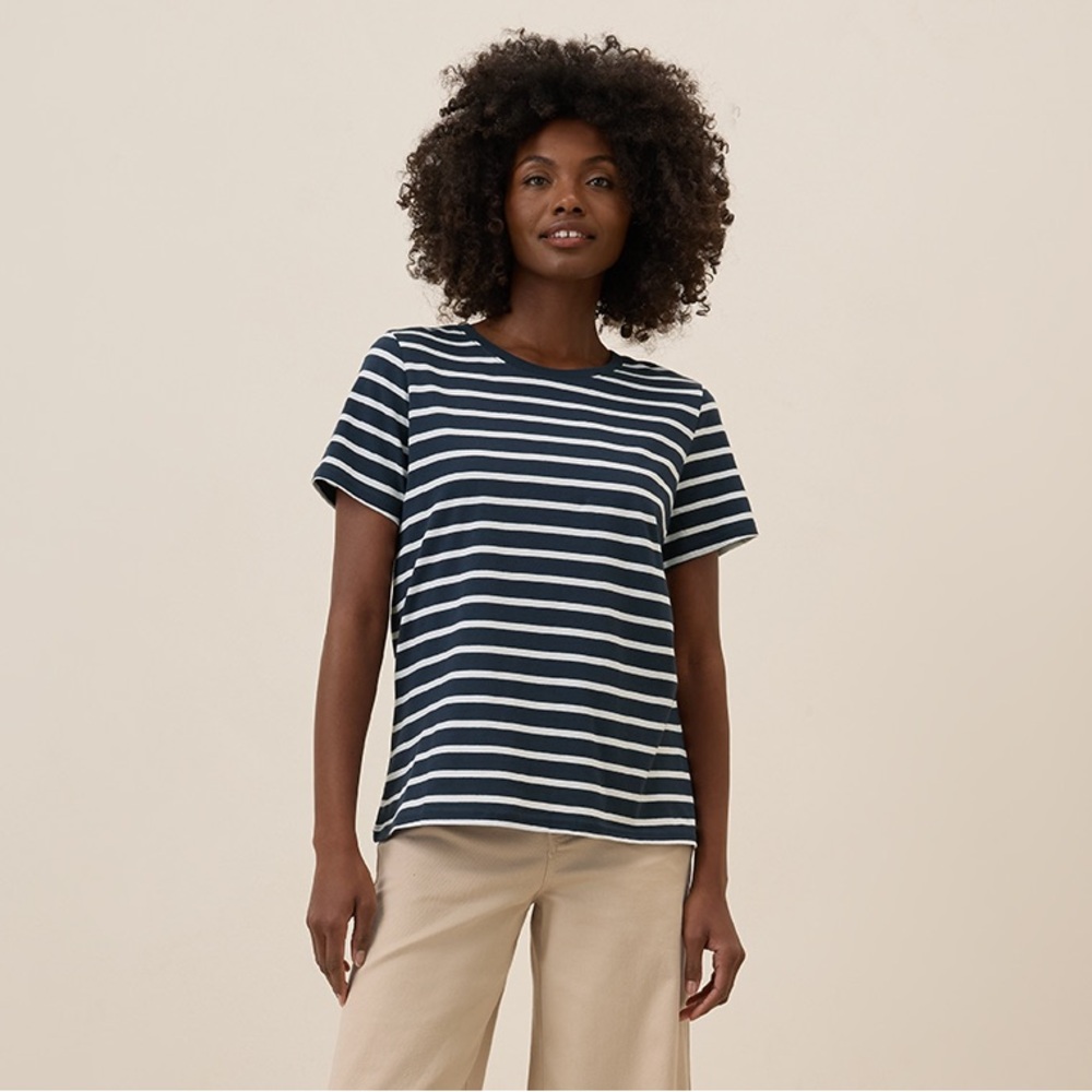 EUC Pact Women’s Organic Softspun Crew Neck Tee (Medium) - Picture 8 of 10